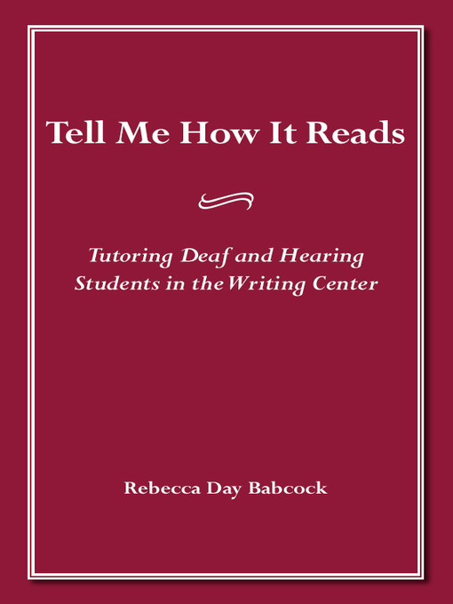 Title details for Tell Me How It Reads by Rebecca Day Babcock - Wait list